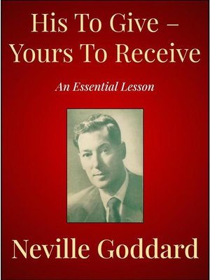 cover image of His to Give &#8211; Yours to Receive